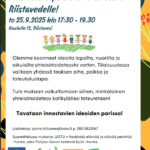 Yhteisötaideteoksen suunnittelu Riistavedelle