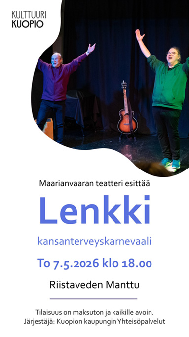 Maarianvaaran teatterin Lenkki-kansanterveyskarnevaali
