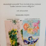 Akvarelleja luonnosta - Lotta Pienipaavolan akvarelleja Riistaveden kirjastossa